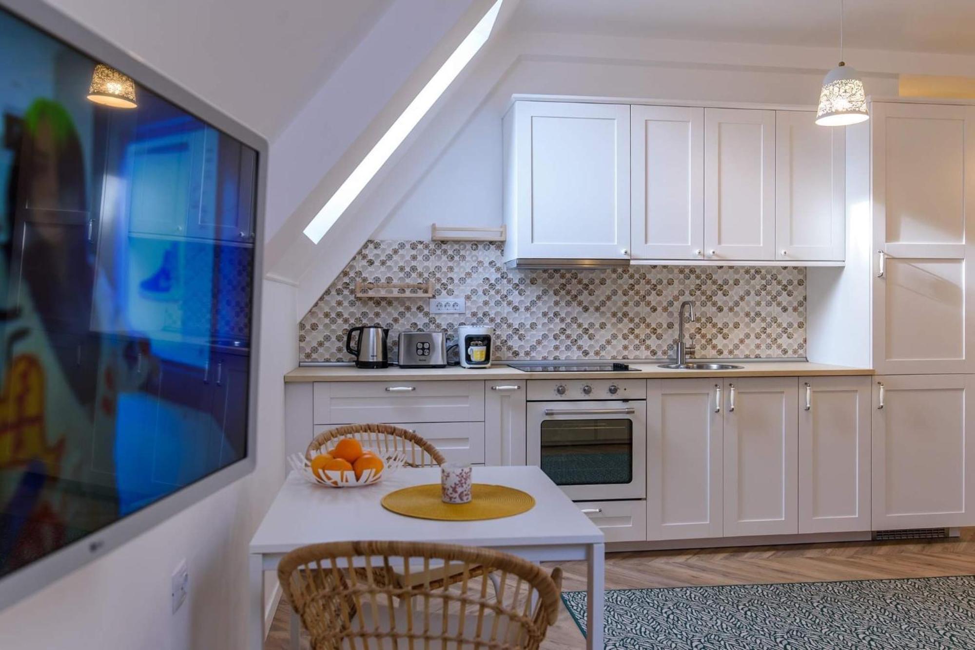 Ferienwohnung Interbelic Vibe Cluj-Napoca Zimmer foto